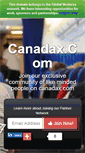Mobile Screenshot of canadax.com